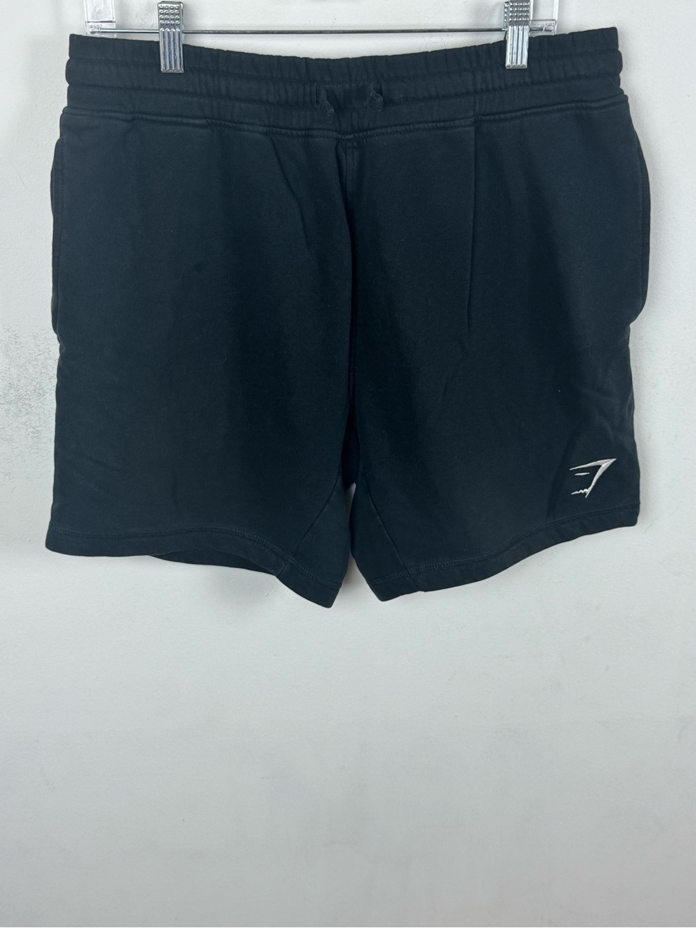 Gymshark Men’s Black Athletic Shorts with Subtle Logo
